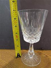 VINTAGE WATERFORD CRYSTAL LISMORE WATER GOBLET - IRELAND 6.75